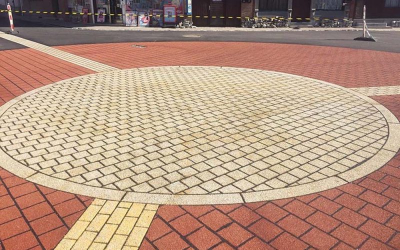 anti skid paving
