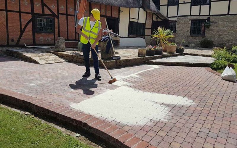 driveway patio resealing
