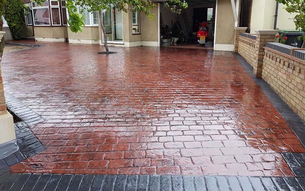 stamp design driveways
