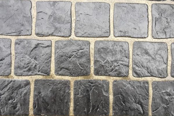 stencil concrete driveways