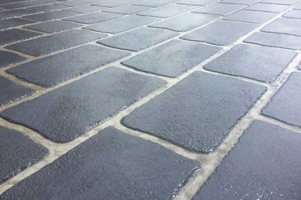 stencil concrete driveways