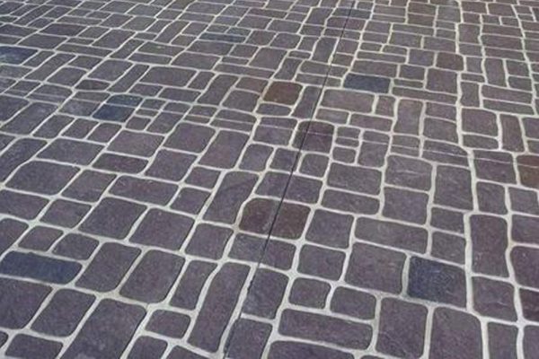 stencil pattern concrete patios